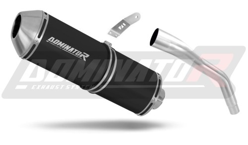 exhaust muffler DOMINATOR OVR BLACK fits to Triumph TIGER 800 XC / XR 2015  2017