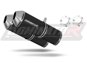 Suzuki GSXR 1300 Hayabusa 1999 - 2007 Terminale di Scarico Marmitta Silenziatore OVR NERO + dB killer