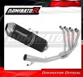 impianto di scarico completo con silenziatore DOMINATOR Full System OVR nero adatto alla moto Suzuki GSX 1250 FA 2010 - 2016 2