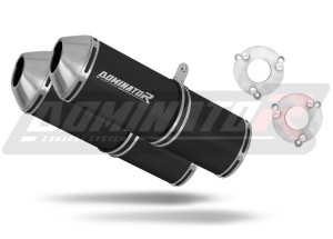 Suzuki GSXR 1000 K7 K8 2007 - 2008 Terminale di Scarico Marmitta Silenziatore OVR NERO + dB killer