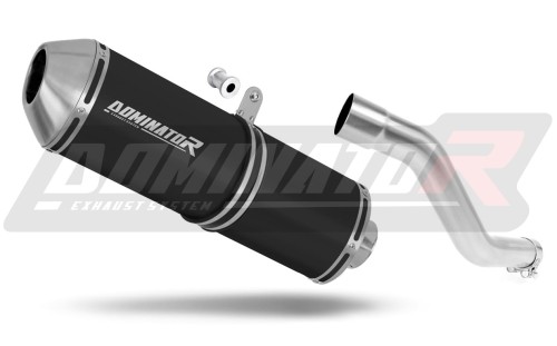 DR 750 S / BIG EXHAUST Suzuki Muffler Auspuff Sportauspuff Silencer Echappement Silencieux Scarico Scarichi Escape Wydech Tłumik RIGHT SIDE OVR BL Dominator x