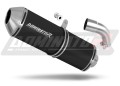 scarico silenziatore DOMINATOR OVR nero adatto alla moto Suzuki SV 650 2016 - 2023