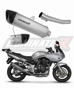 Suzuki GSF BANDIT 600 2000 - 2004 EU Omologato approvato Terminale di Scarico Silenziatore Titanio HP6