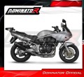 exhaust muffler DOMINATOR homologated road legal HP6 BLACK fits to Suzuki GSF BANDIT 600 2000  2004 3