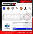 wydech tłumik DOMINATOR GP pasujący do motocykla Suzuki GSF BANDIT 1200 2001 - 2005 4