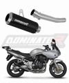 scarico silenziatore DOMINATOR GP nero adatto alla moto Suzuki GSF BANDIT 600 2000 - 2004 4