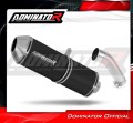scarico silenziatore DOMINATOR OVR nero adatto alla moto Suzuki SV 650 S 2003 - 2015 3