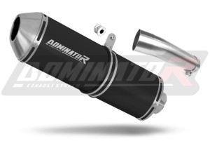 Suzuki SV 650 N 1999 - 2002 Terminale di Scarico Marmitta Silenziatore OVR NERO + dB killer