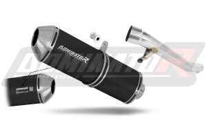 Suzuki GSF 650 BANDIT N / S 2005 - 2006 EU Approved Exhaust Silencer OVR BLACK