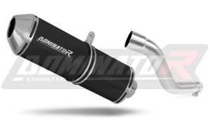 Suzuki DR 650RSE 1990 - 1996 Terminale di Scarico Marmitta Silenziatore OVR NERO + dB killer