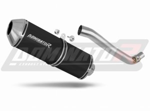Suzuki DR 650SE 1997 - 2009 Terminale di Scarico Marmitta Silenziatore OVR NERO + dB killer