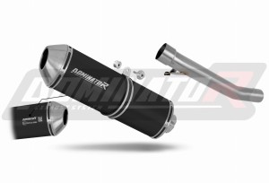 Suzuki GSXF 600 1998 - 2006 EU Approved Exhaust Silencer OVR BLACK