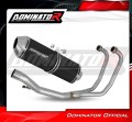 impianto di scarico completo con silenziatore DOMINATOR Full System OVR nero adatto alla moto Suzuki GS 500F 2004 - 2014 3