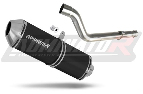 scarico silenziatore DOMINATOR OVR nero adatto alla moto Suzuki DRZ 400 SM / S