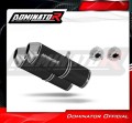 scarico silenziatore DOMINATOR OVR nero adatto alla moto KTM 950 Adventure  2