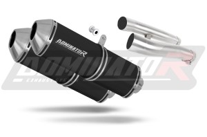Kawasaki ZZR 1200 2002 - 2005 Terminale di Scarico Marmitta Silenziatore OVR NERO + dB killer