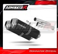 scarico silenziatore DOMINATOR OVR nero adatto alla moto Kawasaki ZZR 1200 2002 - 2005 3