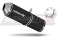 scarico silenziatore DOMINATOR OVR nero adatto alla moto Kawasaki ZX12R 2000 - 2005