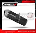 exhaust muffler DOMINATOR OVR BLACK fits to Kawasaki ZX12R 2000  2005 2