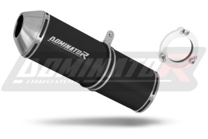 Kawasaki ZRX 1200 2001 - 2007 Terminale di Scarico Marmitta Silenziatore OVR NERO + dB killer
