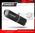scarico silenziatore DOMINATOR OVR nero adatto alla moto Kawasaki ZRX 1100  2