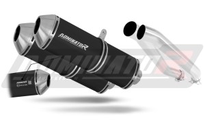 Kawasaki Z1000 2003 - 2006 EU Omologato approvato Terminale di Scarico Silenziatore OVR NERO