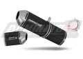 scarico silenziatore DOMINATOR omologato OVR nero adatto alla moto Kawasaki ZX9R 1994 - 2002