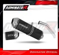 scarico silenziatore DOMINATOR omologato OVR nero adatto alla moto Kawasaki Z750 2007 - 2012 3