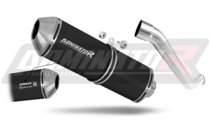 Kawasaki Z750 2004 - 2006 EU Omologato approvato Terminale di Scarico Silenziatore OVR NERO