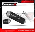 scarico silenziatore DOMINATOR omologato OVR nero adatto alla moto Kawasaki Z750 2004 - 2006 3