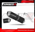 scarico silenziatore DOMINATOR omologato OVR nero adatto alla moto Kawasaki ZX6R 636 2003 - 2004 3