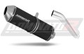 exhaust muffler DOMINATOR OVR BLACK fits to Kawasaki ZX6R 636 2003  2004 3
