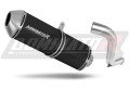 scarico silenziatore DOMINATOR OVR nero adatto alla moto Honda VFR 1200 F 2010 - 2018