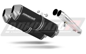 Honda CB 1100 X11 Terminale di Scarico Marmitta Silenziatore OVR NERO + dB killer
