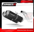 scarico silenziatore DOMINATOR OVR nero adatto alla moto Honda XL 1000 V VARADERO 1999 - 2016 2