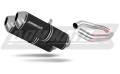 scarico silenziatore DOMINATOR OVR nero adatto alla moto Honda CBR 1000F DUAL 1988 - 2000