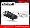 scarico silenziatore DOMINATOR OVR nero adatto alla moto Honda CBR 1000F DUAL 1988 - 2000 3