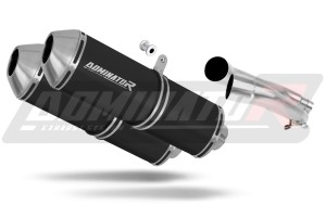 Honda CBF 1000 2006 - 2009 Terminale di Scarico Marmitta Silenziatore OVR NERO + dB killer