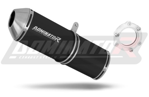 scarico silenziatore DOMINATOR OVR nero adatto alla moto Honda CBR 900RR Fireblade SC33 1996 - 1999
