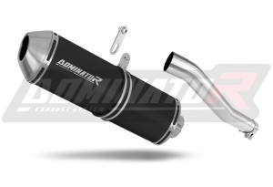 Honda XRV 750 AFRICA TWIN RD07 1993 - 1995 Terminale di Scarico Marmitta Silenziatore OVR NERO + dB killer