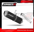 scarico silenziatore DOMINATOR OVR nero adatto alla moto Honda XRV 750 AFRICA TWIN RD07 1993 - 1995 3