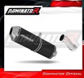 scarico silenziatore DOMINATOR OVR nero adatto alla moto Honda VFR 750 1993 - 1997 3