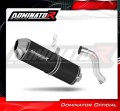 scarico silenziatore DOMINATOR OVR nero adatto alla moto Honda XL 700 V TRANSALP 2008 - 2014 3