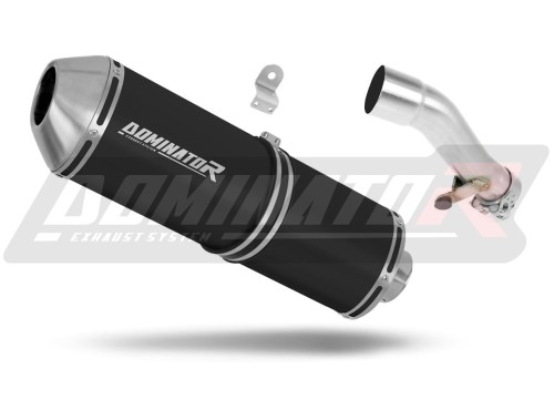 scarico silenziatore DOMINATOR OVR nero adatto alla moto Honda NC 700 / 750 X 2012 - 2020 3