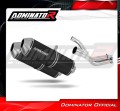 scarico silenziatore DOMINATOR OVR nero adatto alla moto Honda FMX 650 2005 - 2009 3