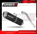 wydech tłumik DOMINATOR OVR CZARNY pasujący do motocykla Honda XL 600 V TRANSALP 1987 - 2000