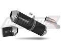 scarico silenziatore DOMINATOR omologato OVR nero adatto alla moto Honda CBR 600F PC41 2011 - 2015
