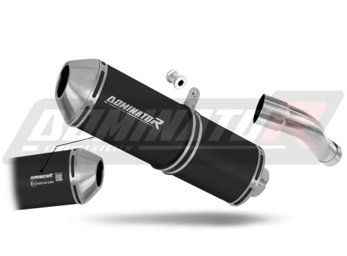 scarico silenziatore DOMINATOR omologato OVR nero adatto alla moto Honda CBR 600F PC41 2011 - 2015