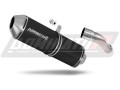 scarico silenziatore DOMINATOR OVR nero adatto alla moto Honda CBR 600F PC41 2011 - 2015