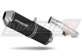 scarico silenziatore DOMINATOR OVR nero adatto alla moto Honda CBR 600 F2 / F3 1991 - 1998